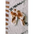 thumbnail image 4 of Elk Valley Faux Fur Slipper - Camel + Bone, 4 of 4