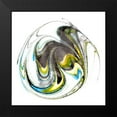 thumbnail image 2 of Ludwig, Alicia 15x15 Black Modern Framed Museum Art Print Titled - Citrine Momentum II, 2 of 5