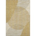 thumbnail image 2 of Addison Rugs Mayfield Premium Machine Washable Transitional Circles Gold Rectangle Rug, 9' x 12', 2 of 6