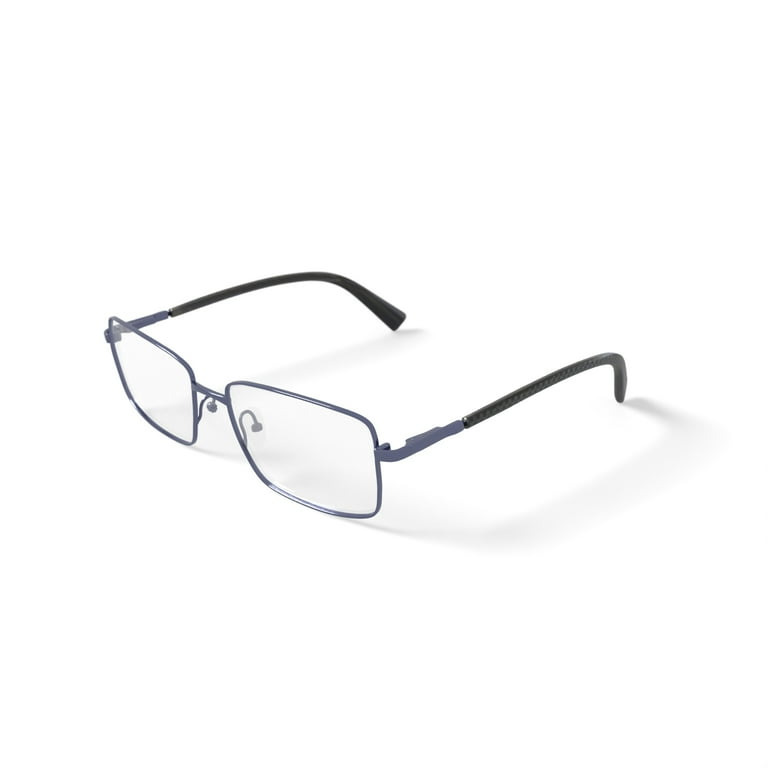 Walmart Men's Eyeglasses, MK10408, Gray, 57-18-140, with Case HSA