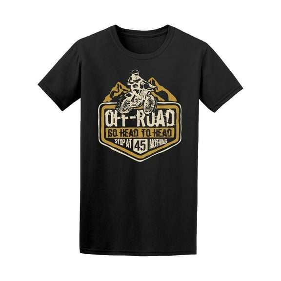 Extreme Off-Road Motorcycle Tee Men's -Image by Shutterstock