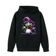 thumbnail image 5 of bbymog Fall Winter Hoodies for Girls 10-12 Long Sleeve Halloween Graphic Boys Hoodie Girls Sweatshirt Black C 9 Years, 5 of 10
