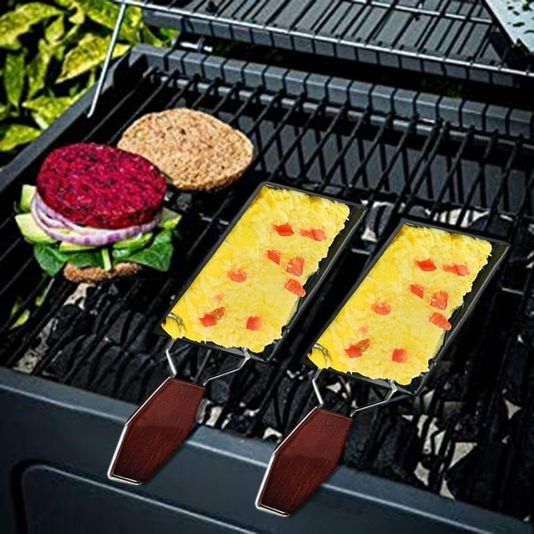 Ramiter Mini Portable Non-Stick Cheese Baking Tray Stove Set