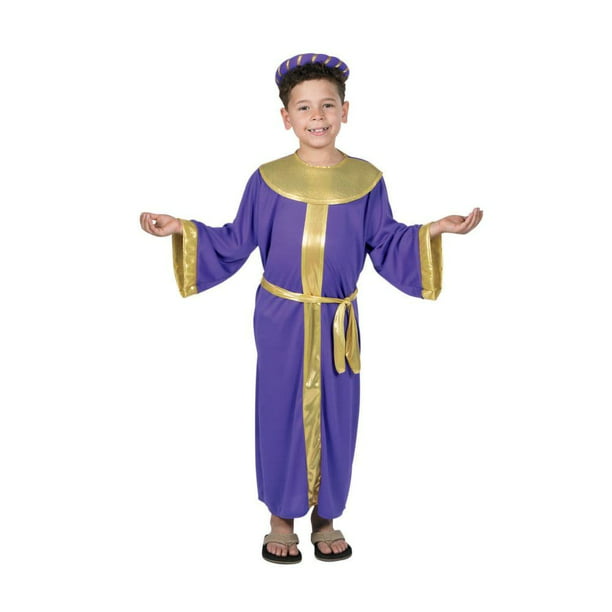 Child Purple Wise Men Costume (3Pc) - Apparel Accessories - 3 Pieces ...