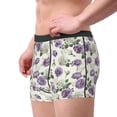 thumbnail image 2 of Daiia Spring Flowers Men's Underwear Boxer Briefs, Cotton Stretch Moisture-Wicking Underwear-Medium, 2 of 5