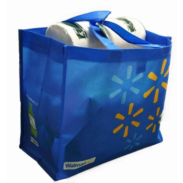 Sac à provisions réutilisable emblématique de Walmart