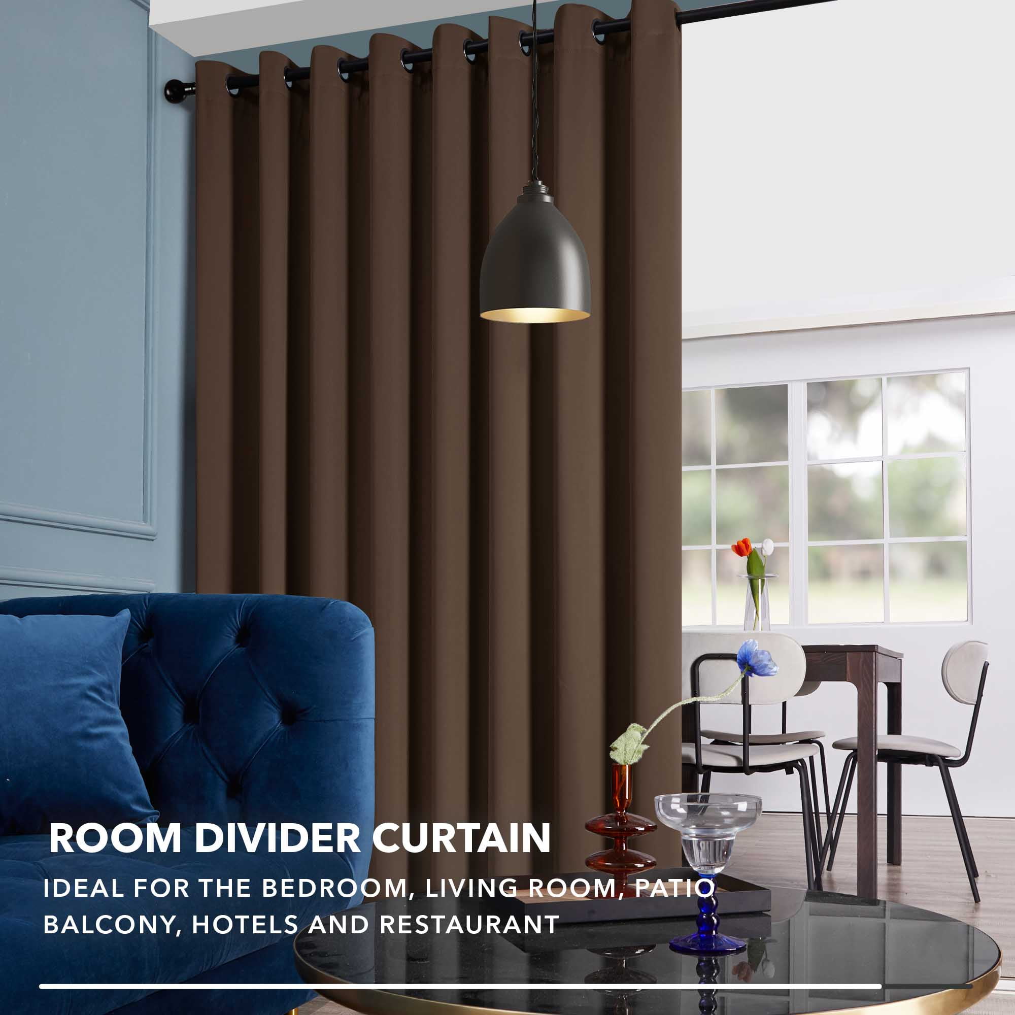 Deconovo Solid Blackout Curtains For