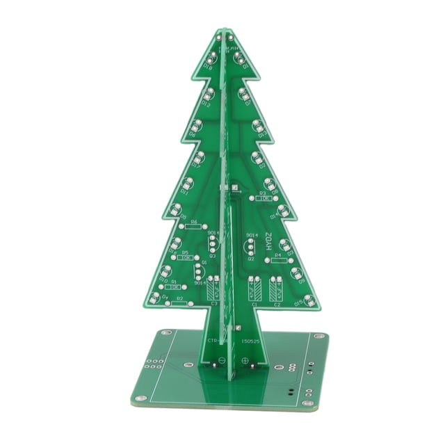 Módulo de Nave de NaviDad Kit Colorido FÁCL HACER LUZ LED ACRÍLICO ÁRBOL DE NAVIDAD