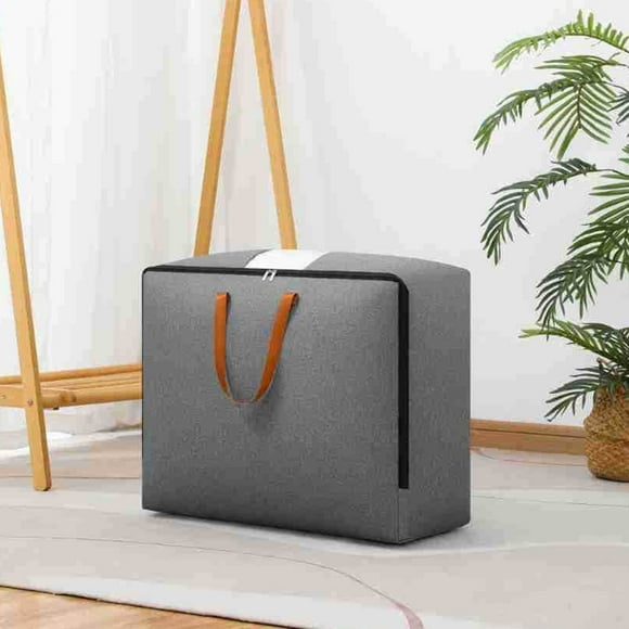 Organisateurs et Rangement,Sac de Rangement Organisateur,Grands Sacs de Rangement Réutilisables avec Poignées et Fermetures Éclair Solides, Sac de Déménagement Lavable Robuste, Garde-Robe, Organisateur sous le Lit pour Literie, Couverture
