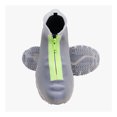thumbnail image 2 of 1 par de cubiertas de silicona para zapatos Unisex para mujer y hombre, cubiertas impermeables para zapatillas, Protector de lluvia, accesorio Accesorios de calzado Transparente, cremallera verde L Sonducket AP012537-03, 2 of 6