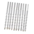 thumbnail image 1 of de de diamante, 5 brocas giratorias de 6 mm a 8 mm, para cerámica, mármol, , y baldosas de cerámica shamjiam Juego de brocas helicoidales, 1 of 8
