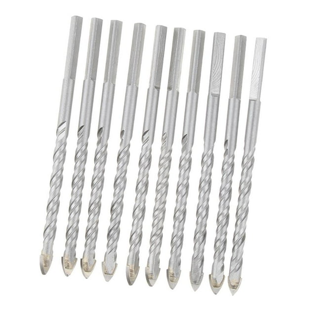 de de diamante, 5 brocas giratorias de 6 mm a 8 mm, para cerámica, mármol, , y baldosas de cerámica shamjiam Juego de brocas helicoidales