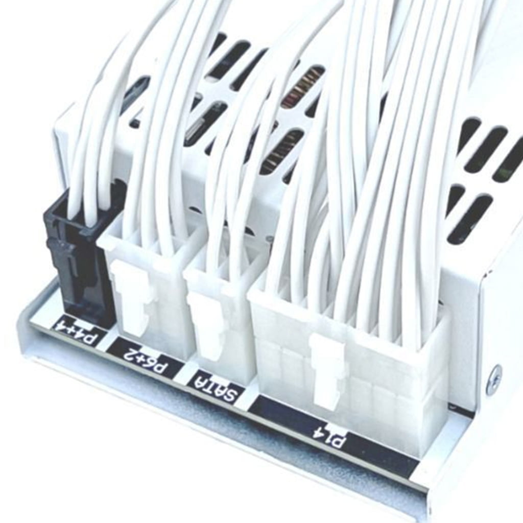 POPLIS Modular Interfaces 400W White Full Module Small 1U Computer Power Supply