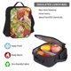 thumbnail image 5 of Balery Bright Mushrooms Mochila escolar 3 en 1 para niños: mochila resistente con lonchera térmica y estuche para lápices. Mochila escolar para niños y niñas., 5 of 7