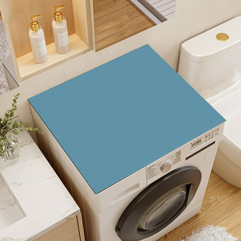 Washranp Washer and Dryer Dust Covers,Solid Color Anti-slip