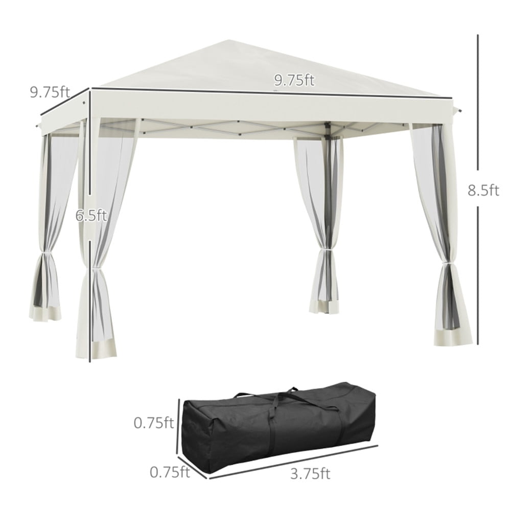 Pop Up Canopy Tent with Netting