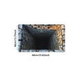 thumbnail image 3 of TIELUTT 3D Velvet Bath Mat Super Absorbent Non Floor Rug for Living Room Kitchen Entrance Outdoor Blankets and Throws Large Rug Small Room Rugs for Bedroom Blanket Carpet Soft, 3 of 6