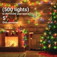 thumbnail image 6 of DAYBETTER  Multi Color Christmas Tree Lights, 32.8ft 100Count Mini String Lights for Party Yard Decorations, 6 of 8