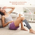 thumbnail image 5 of Calf Air Compression Massager for Circulation and Pain Relief, Leg Massager with Heat, Relieve Fatigue, Help for Edema and Varicose Veins, Gifts (Calf: Within 22.5 inches), 5 of 19