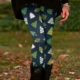 thumbnail image 1 of MKLEKYY Leggings deportivos para mujer, leggings estampados cómodos e informales para mujer, pantalones de yoga, pantalones largos, 1 of 3