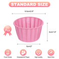 thumbnail image 2 of Forros de Mini Cupcake Uxcell para Hornear Cupcake, 50Pcs Forros de Cupcake, Soportes para Cupcake, Rosa, 2 of 5