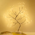 thumbnail image 3 of Amerteer DIY Led Desk Tree Lamp, Desk Table Decor 108 Pearl LED Lights for Home,Bedroom, Indoor,Wedding Party,Decoration Touch Switch Battery Powered or USB Adapter, 3 of 9
