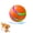 orange, variant on Bork Ball Disco For Dogs,Interactive Motion-Activated Moving & Bouncing Ball,Rotating Dog Toy With Glow-In-The-Dark Design For Puppies, Indoor & Outdoor Play