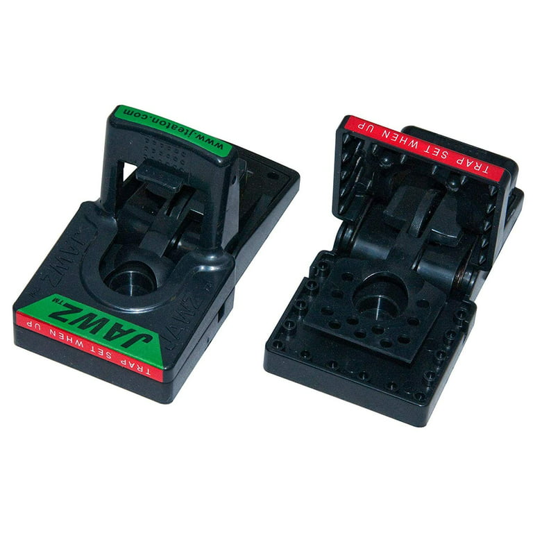Jawz Plastic Mouse Traps, set of 2, Mechanical trap, manufactured