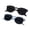 Floral+Clear Blue, variant on 2 Pairs Reading Sunglasses with UV400 Protection Lens for Women,Trendy Driving Sun Glasses Shades (Pink Clear, 2.75 Magnification)
