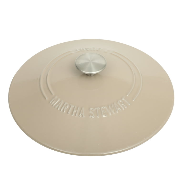 Martha Stewart Everyday Eastwick 7 Quart Enamel on Cast Iron Dutch