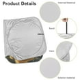 thumbnail image 6 of KUIFORTI Front Windshield Sun Shade Funny Dog Sunshades for Women, Portable Car Window Covers Foldable Car Window Screens for SUV, Truck, Sedan, 66.53" x 34.44", 6 of 6