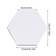 thumbnail image 2 of Inteprter 24 piezas de pegatinas de pared para interiores, decoración acrílica para habitación, espejos, decoraciones, diseño de escena, accesorio, Decoración del hogar Plata 24 Stück Inteprter HA047855-03B, 2 of 6