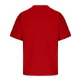 thumbnail image 6 of Favoffer Summer Boys Solid Color Basic Buttoned Top Henley Neck Short Sleeve Classic Regular Fit Stretchy Tee Casual Travel Home Outdoor 5-14Y, 6 of 8