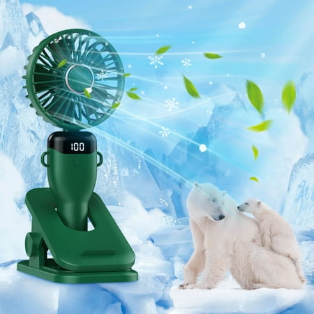 

Autumn New Handheld Bracket Clip Small Fan Desktop Desktop Electric Fan Usb Charging Desk Student Dormitory Bedside Sleep Bass Mini Outdoor Camping Convenient Small Fan