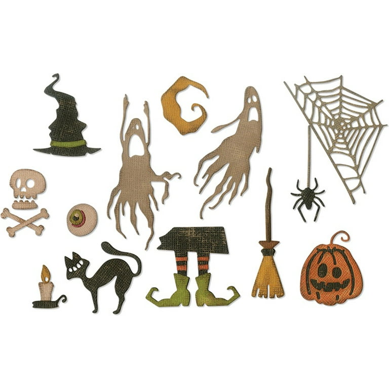 Craft Embellishments: Happy Birthday Parcels Set - 17pk Craft Embellishments: Happy Birthday Parcels Set - 17pk