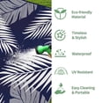 thumbnail image 6 of DEORAB 8'x10' Outdoor Rugs Patio Waterproof Outside Mat Reversible Plastic Camping Carpet,Navy blue & White, 6 of 9