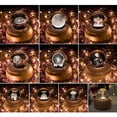 thumbnail image 3 of CAROOTU Music Box Wooden Base Castle in the Sky Laputa Theme Luminous Rotating 3D, 3 of 4