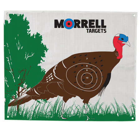 UPC: 0036496115089 | Morrell Turkey I.B.O/NASP Polypropylene Archery Target Face