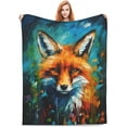 thumbnail image 4 of Football Blanket Sprots Gifts Throw Blankets Cozy Fleece Flannel Blanket Soft Warm Plush Bedding Football Stuff Room Decor Gift for Boys Girls Men Women Teens for Couch Sofa Bed 60"X50", 4 of 5