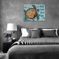 thumbnail image 6 of Sea Turtle Wall Art Turtle Pictures Wall Decor Ocean Blue Bathroom Pictures for Wall Ocean Turtle Painting God Says You Are Canvas Prints Framed Modern Artwork Home Bedroom Living Room Decor 16"x12", 6 of 6