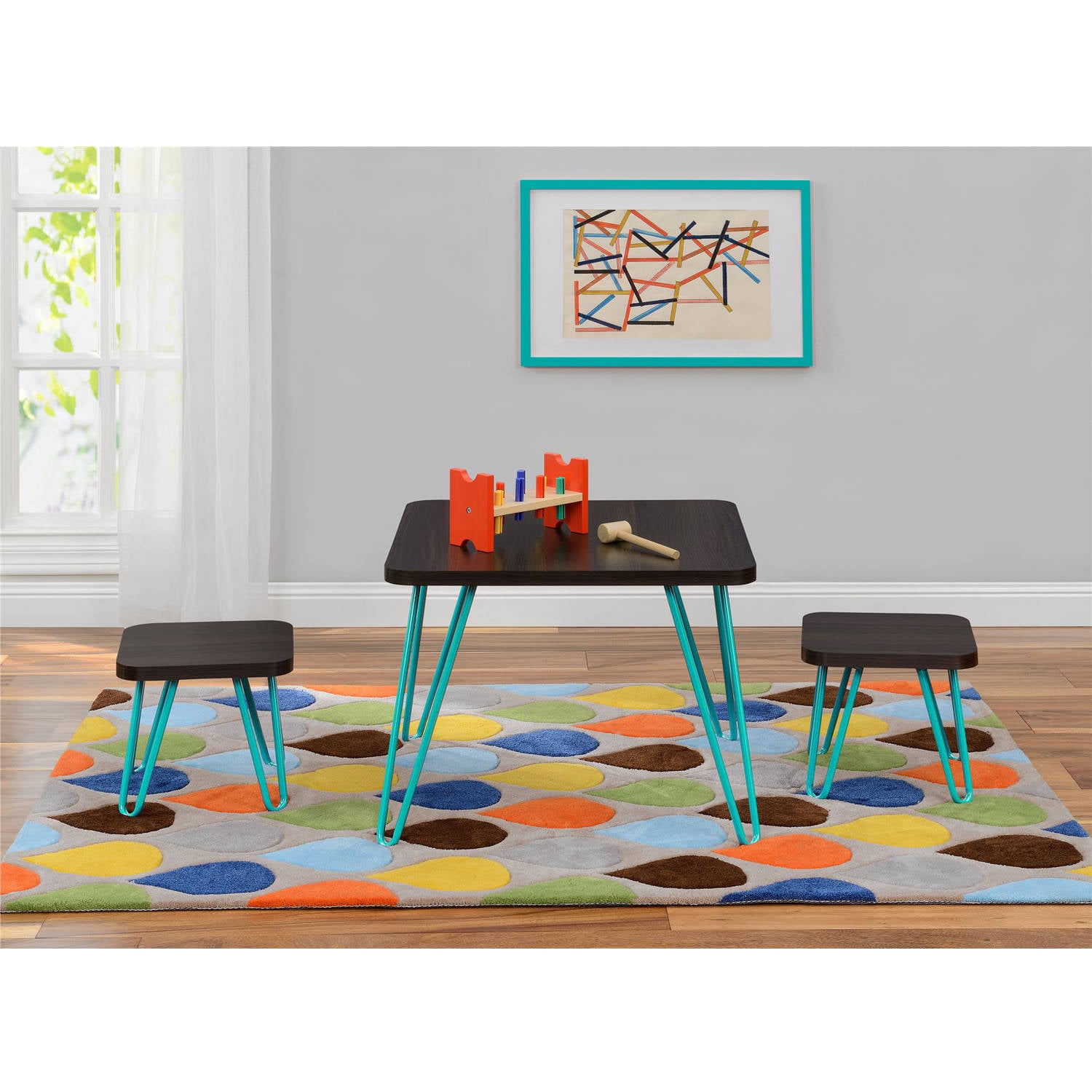 retro kids table
