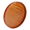 thumbnail image 1 of Bandeja redonda para servir de madera bandeja para servir de madera Natural plato de madera platos para servidor de comida y té plato para bebidas y agua ANGGREK Otros, 1 of 8