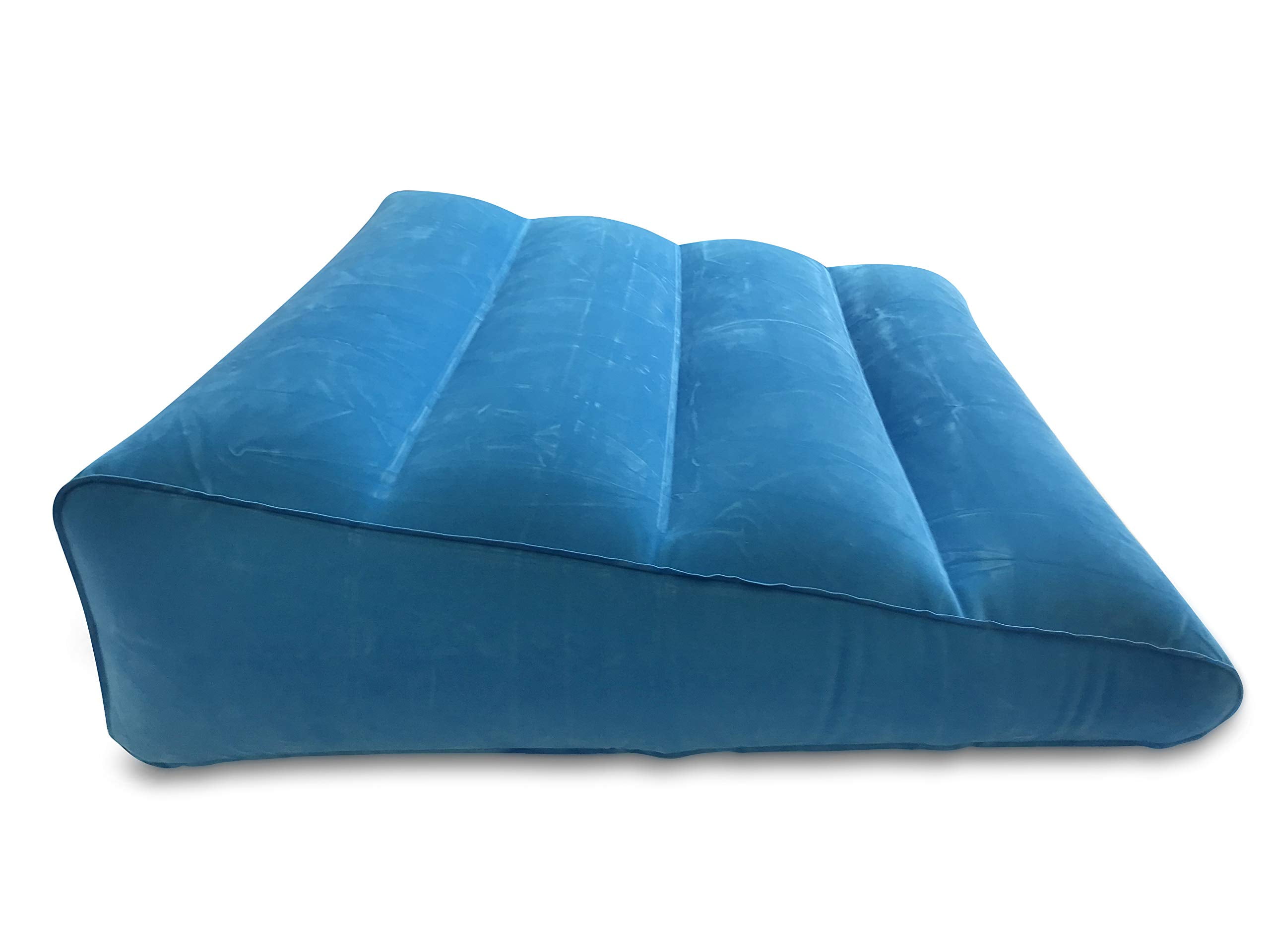 Comfort Axis Inflatable Bed Wedge Pillow to Support Neck Back and
