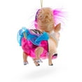 thumbnail image 3 of Fashion-Forward Pig Glass Christmas Ornament, 3 of 5