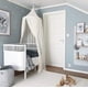 thumbnail image 5 of Dosel para cama para niños con pompón, mosquitera colgante para cuna, castillo, tienda de juegos, decoración de sala de juegos para guardería, blanco-60CM, 5 of 5