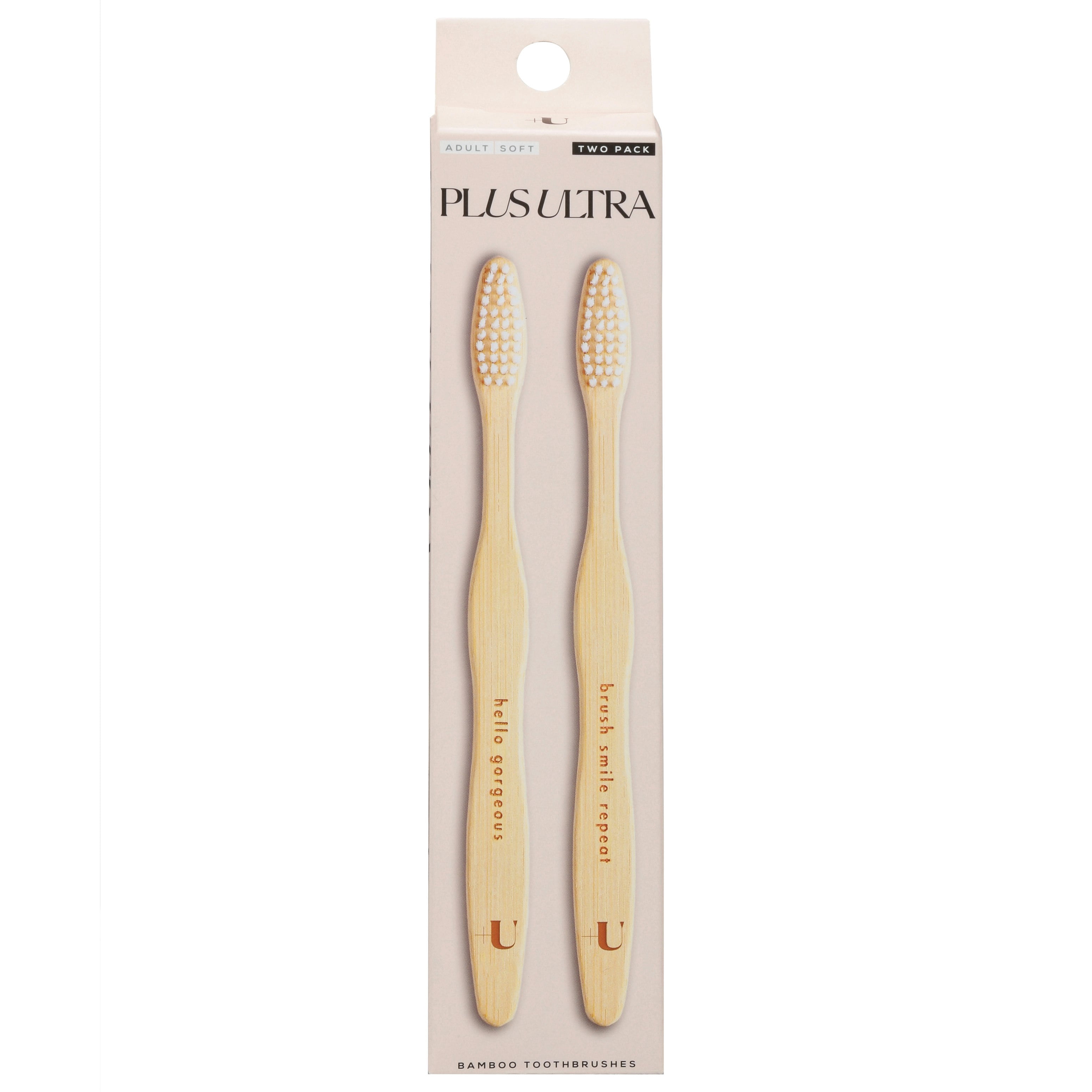 (Pack Of 12) Plus Ultra Toothbrush Bamboo 2 Each