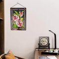 thumbnail image 3 of Decorative Stained Rectangle Window Panel Pendant Wall Decoration, 3 of 8