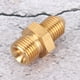 thumbnail image 1 of Adaptador de conexión de latón, adaptador macho UNF a macho AN4 Adaptador de conexión Impulsado por el rendimiento, 1 of 8
