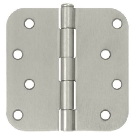 Deltana S44r5bk15 Radius Hinge, Satin Nickel