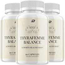 ThyraFemme Balance Capsule - ThyraFemme Balance Advanced Formula for Healthy Body, 3 Pack, 180 Capsules